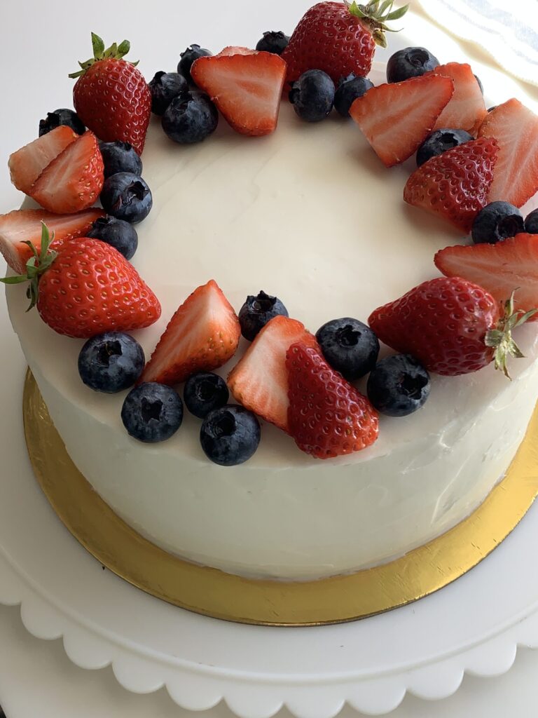 Simple Berry Cake