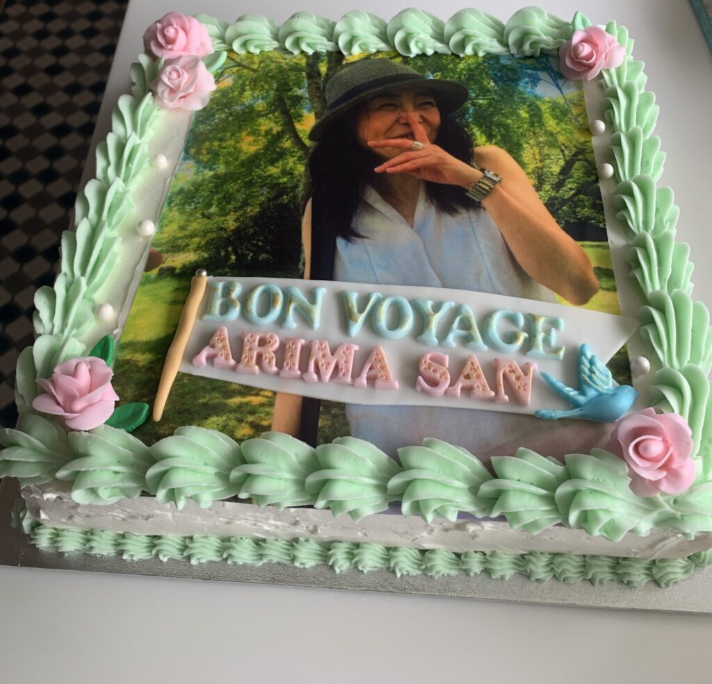 Bon Voyage cake